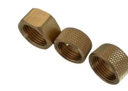 brass cap nut