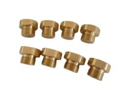 brass hexagon nut plug