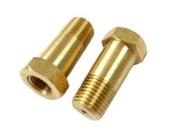 brass threaded joint