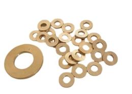 custom brass washer