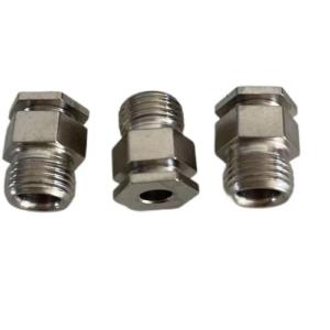 nickel plated brass hexagonal pipe fitting