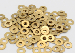 brass flat washers