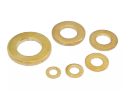 lathe brass flat washer