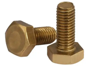 Brass Hexagon Full Thread Screw