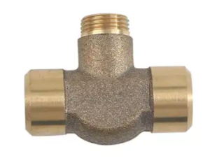 brass tee tube fitting